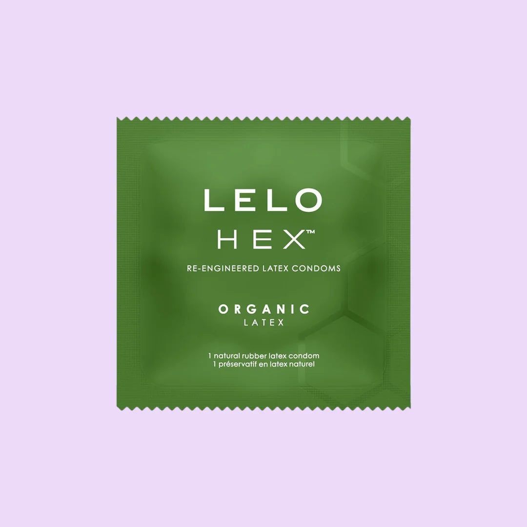 LELO HEX Organic Condoms, 12 Pack — Hexagonal Structure