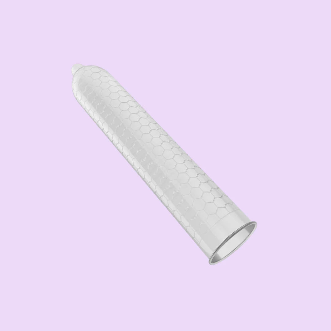 LELO HEX Organic Condoms, 12 Pack — Hexagonal Structure